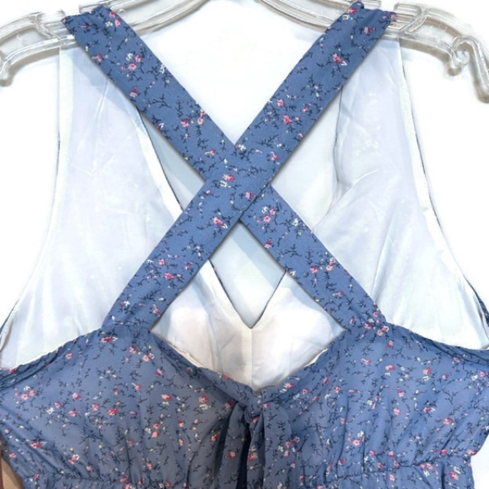 Sugar + Lips Tiered Floral Boho Maxi Summer Dress - Picture 2 of 7